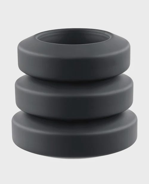 3 pc Penis Ring Set - Black