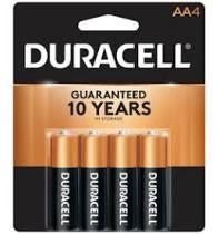 AA Duracell 4pk