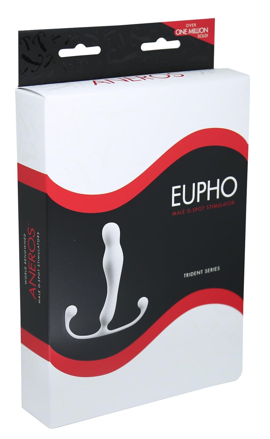 Aneros Eupho Male G Spot Stimulator Trident Series White