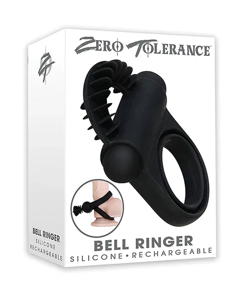 Bell Ringer Cock Ring - Black