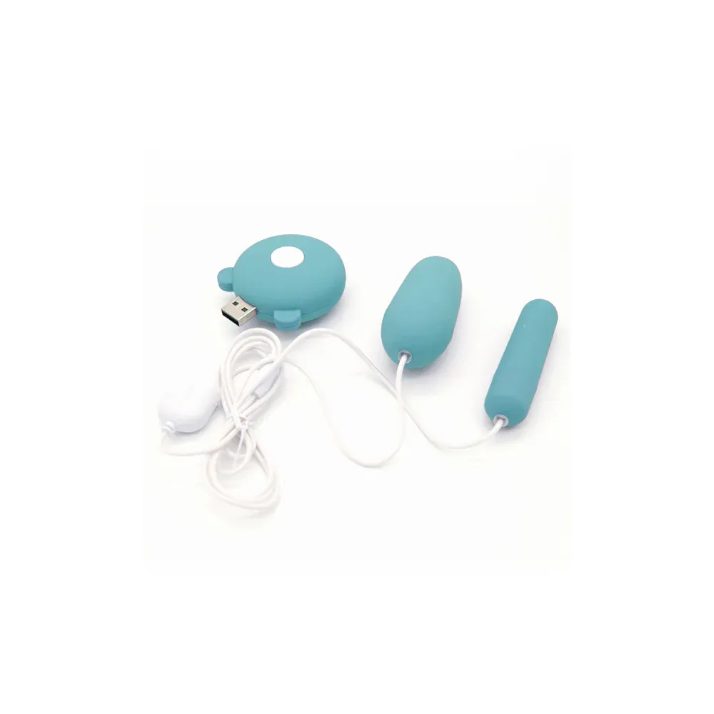 Bff Double Pleasure Set Rechargeable Turquoise