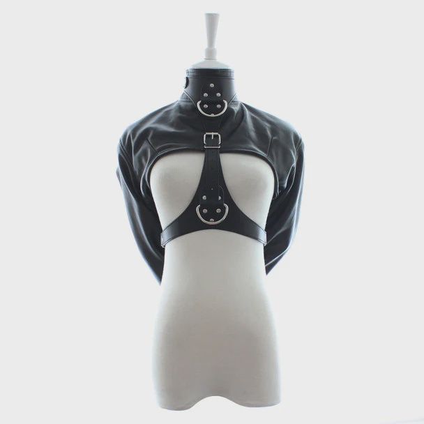 Bondage Bolero Jacket - PVC Vegan Leather