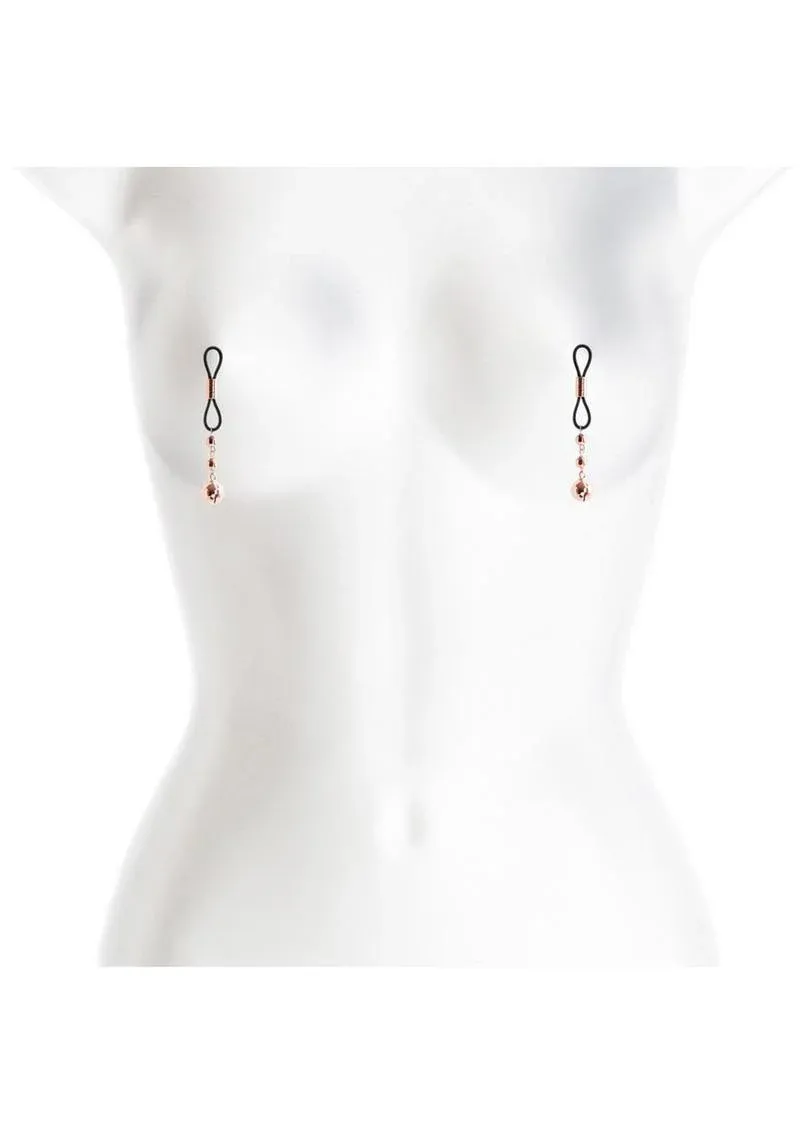 Bound Nipple Clamps D1 - Rose Gold