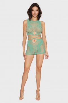 Bralette and Skirt - Seafoam