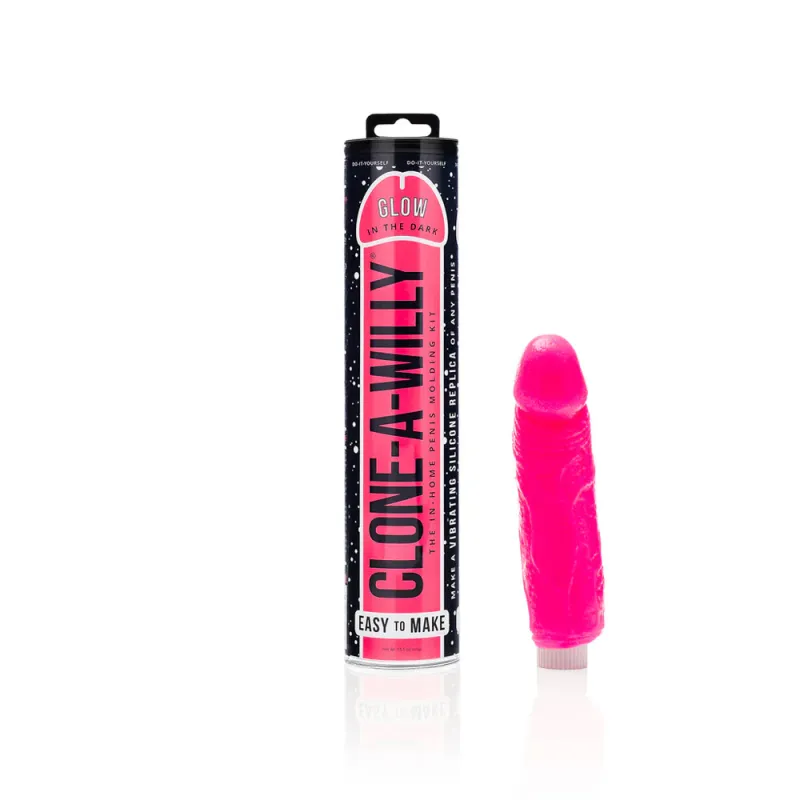 Clone A Willy Hot Pink Glow In The Dark