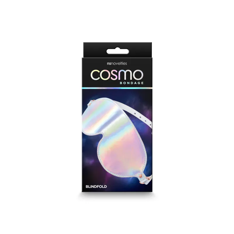 DISC- Cosmo Bondage Blindfold Rainbow