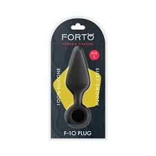 F-10: SILICONE PLUG - LARGE BLACK