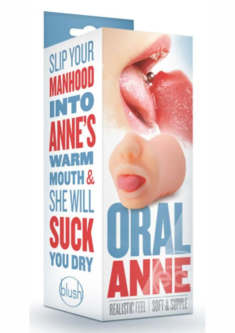 Blush Oral Anne Realistic Masturbator Vanilla