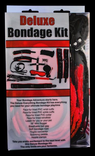 Bondage Kit - 14 Piece Deluxe Bondage Kit