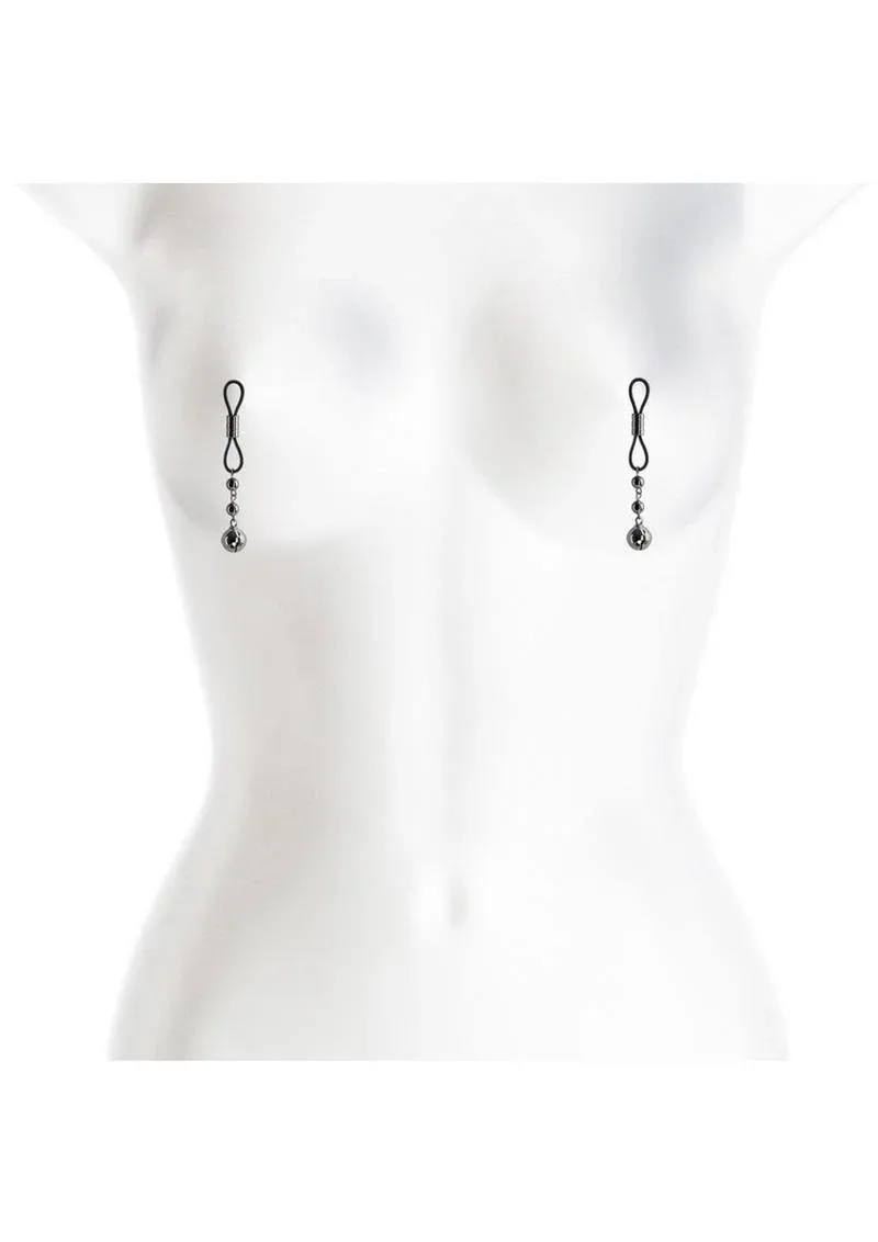 Bound Nipple Clamps D1 - Gunmetal Gray