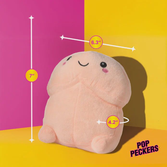 Chibi Happy Peckers Pillow - Small