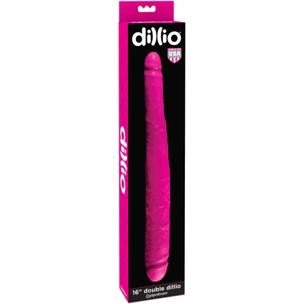 Dillio 16" Double Dillio Pink