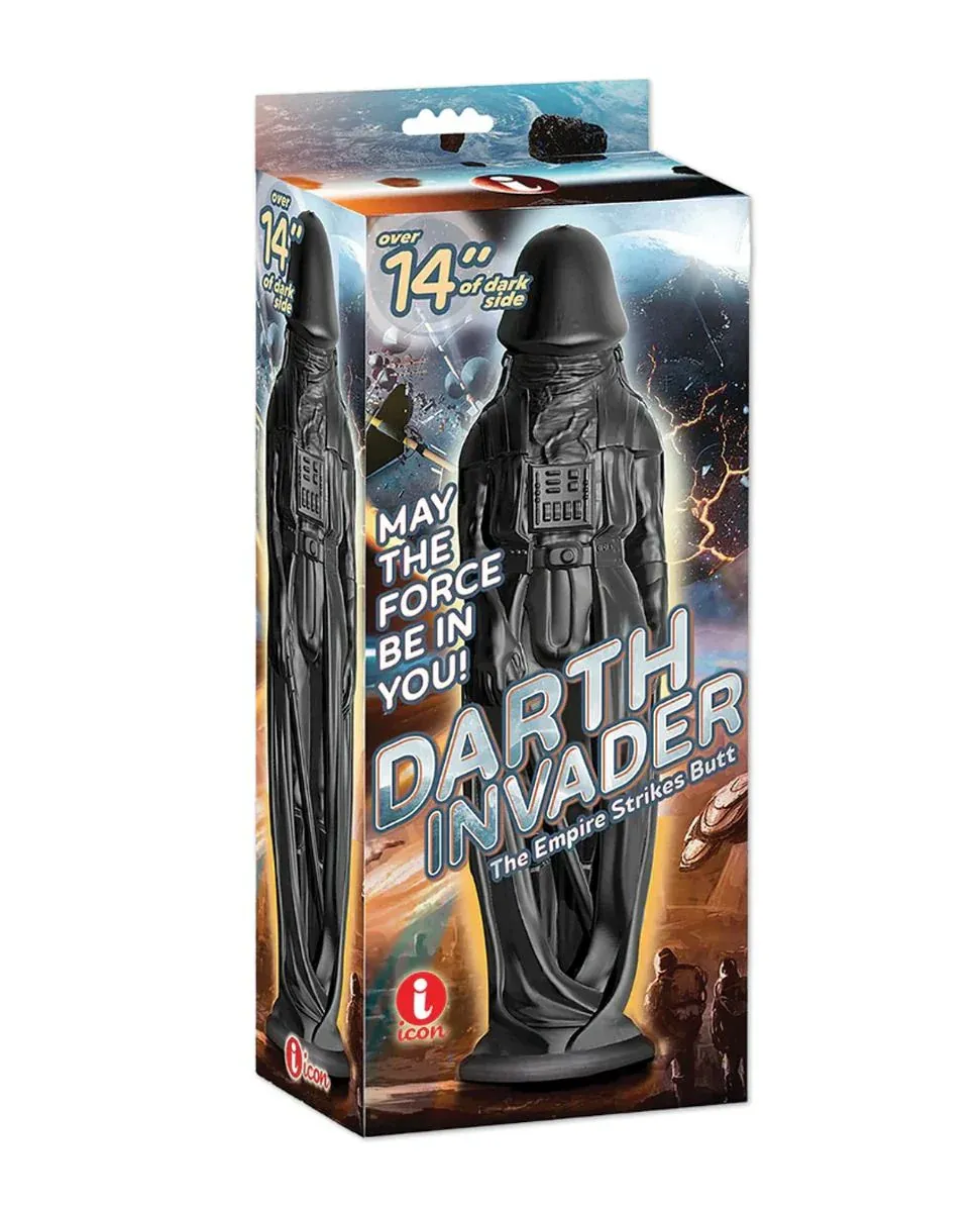Darth Invader 15" Dildo - Black