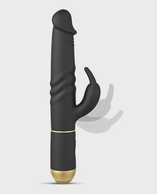 Dorcel Thrusting &amp; Spinning Furious Rabbit 2.0 - Black