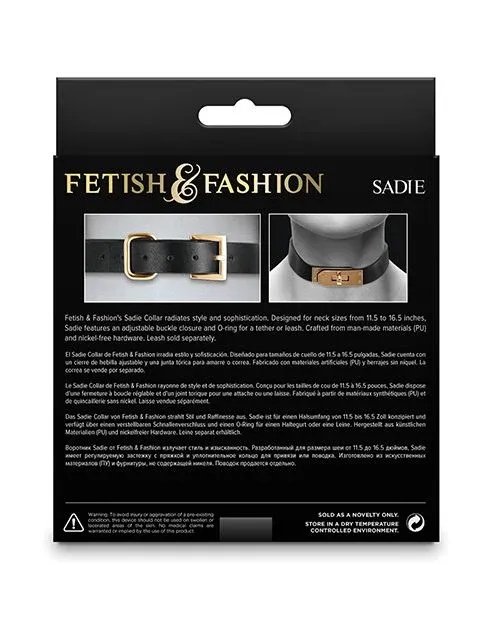 Fetish &amp; Fashion Sadie Collar - Black