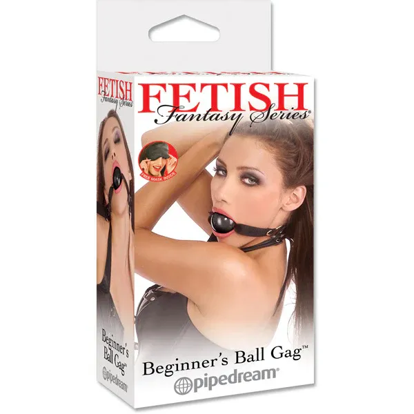 Fetish Fantasy Series Beginner's Ball Gag Black