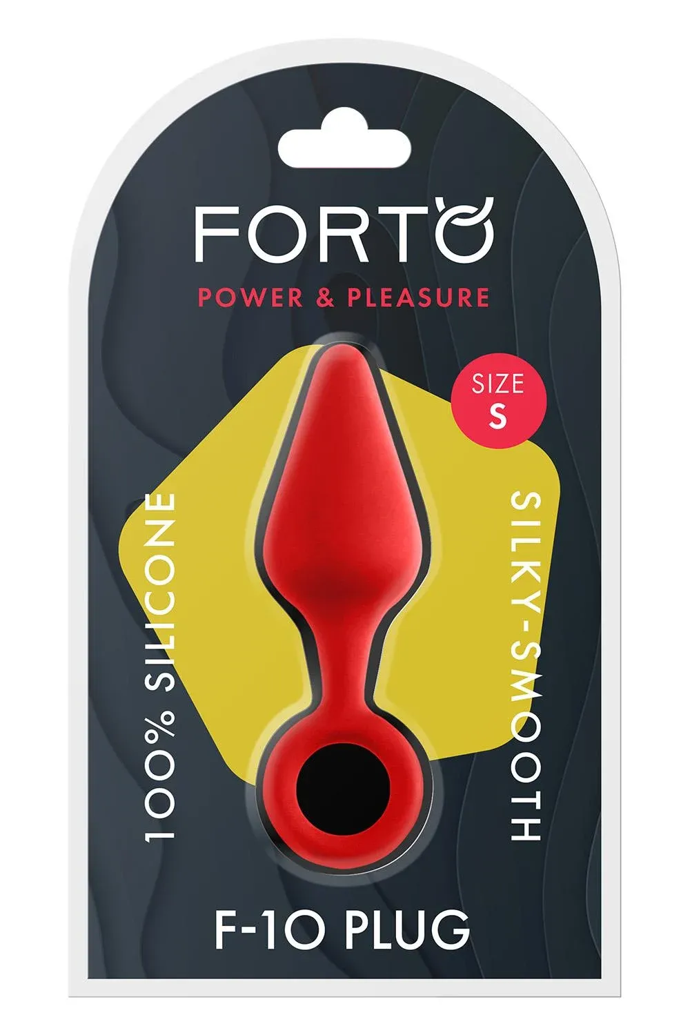 F-10: SILICONE PLUG - SMALL RED