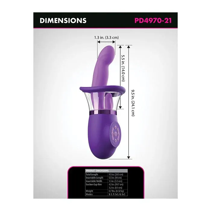 Fantasy for Her Ultimate Pleasure Pro Plus - Purple