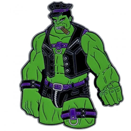 Geeky &amp; Kinky Hulk Daddy Pin