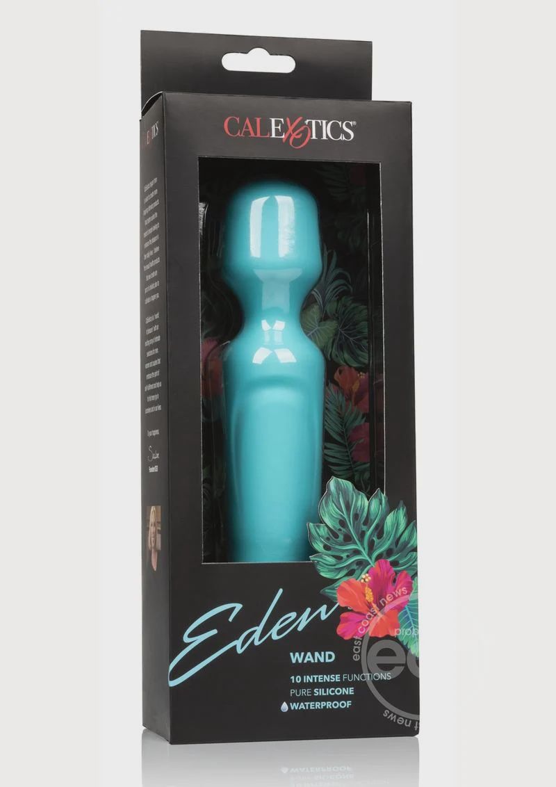 Eden Wand Massager Multispeed Silicone Blue