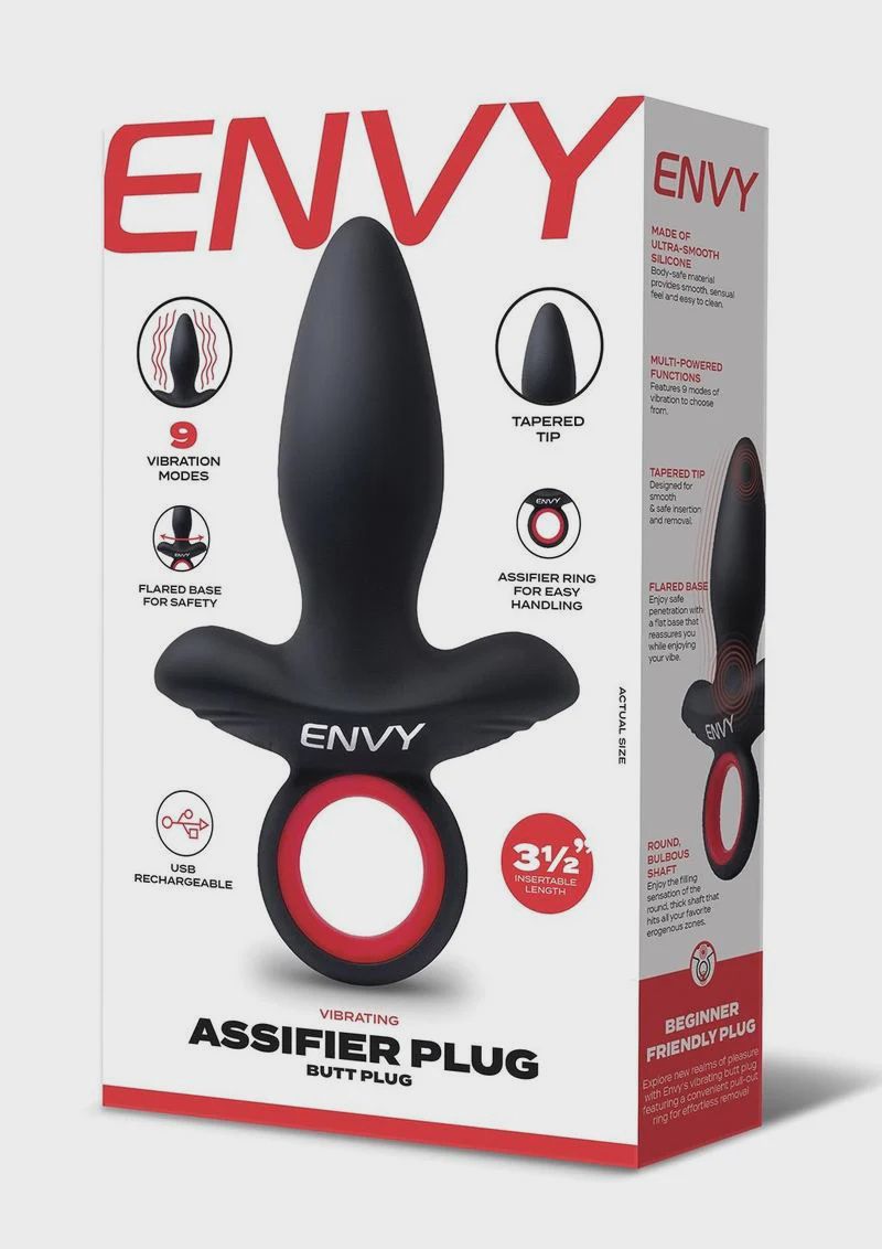 ENVY VIBRATING ASSIFIER BUTT PLUG