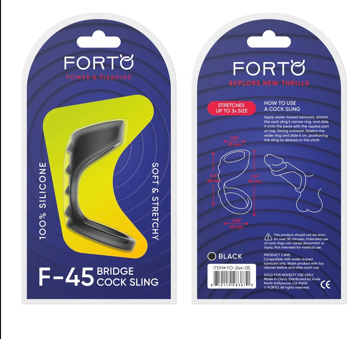 F-45: Textured Bridge Cock Sling