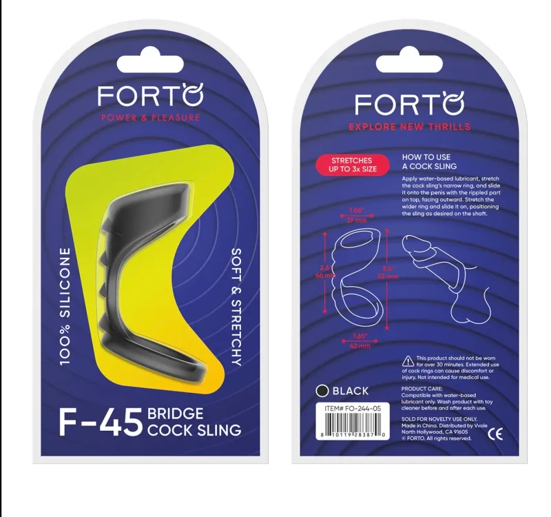 F-45: Textured Bridge Cock Sling