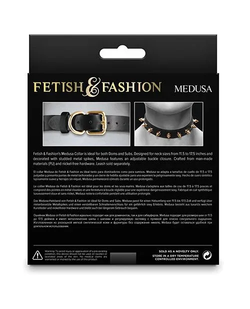 Fetish &amp; Fashion Medusa Collar - Black