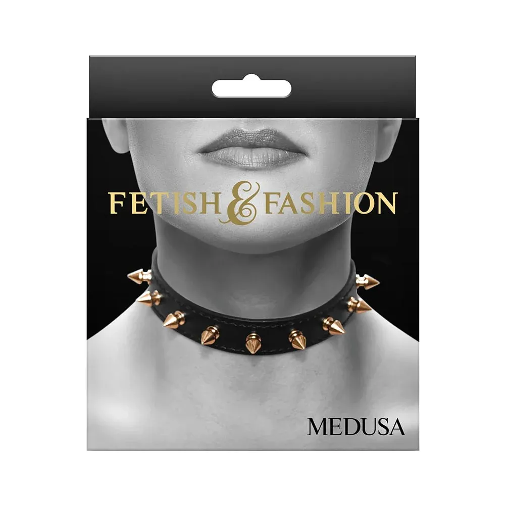 Fetish &amp; Fashion Medusa Collar - Black