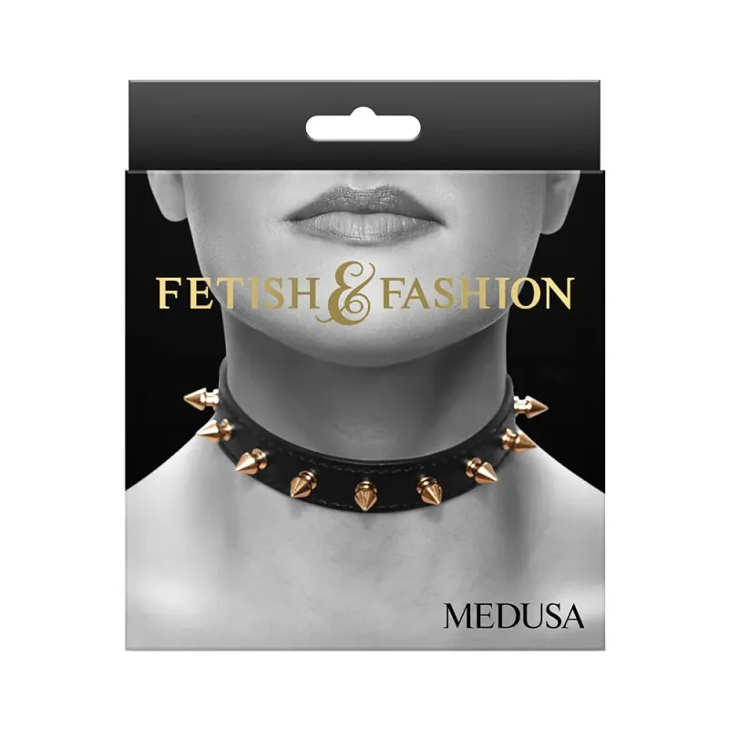 Fetish &amp; Fashion Medusa Collar - Black