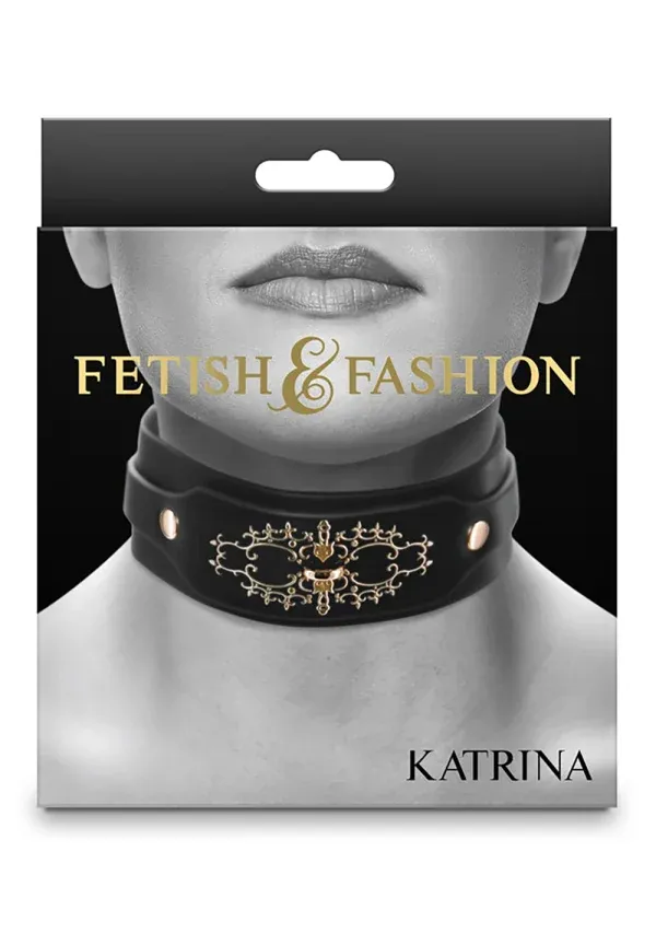 Fetish &amp; Fashion Katrina Collar - Black