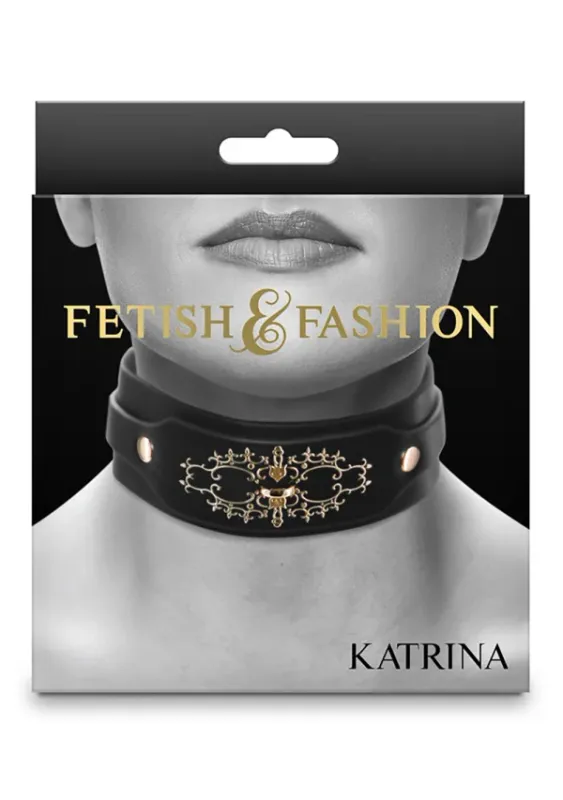 Fetish &amp; Fashion Katrina Collar - Black