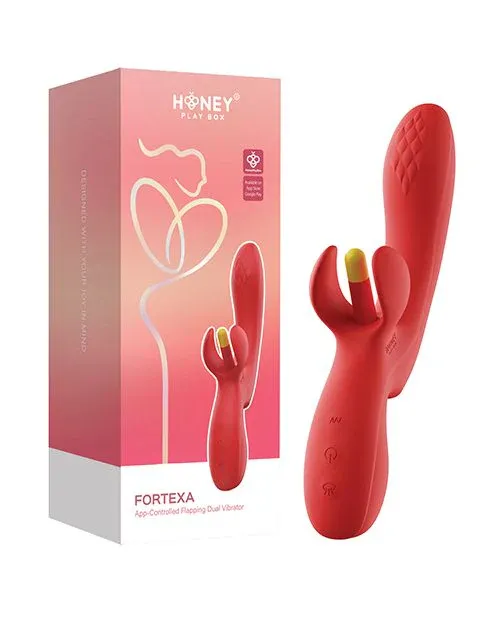 FORTEXA Kinky Finger Flapping Clit &amp; G-Spot Vibrator with App Control