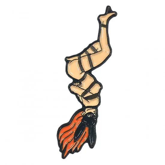 Geeky &amp; Kinky Roped Mistress Pin