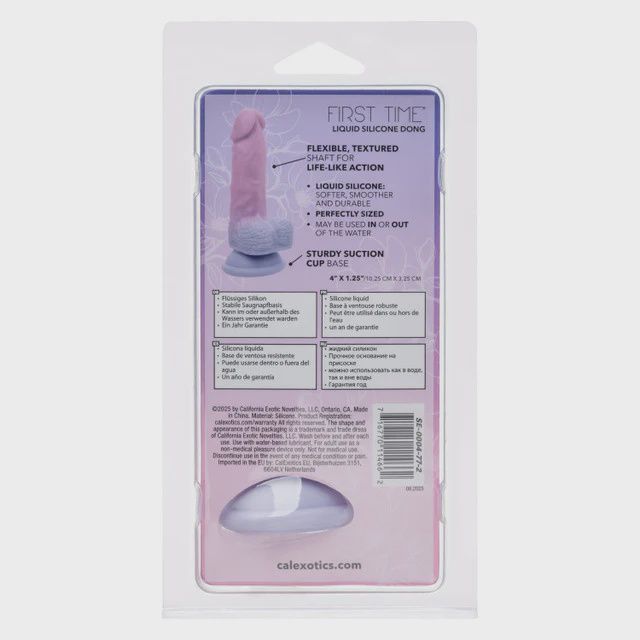 First Time® Liquid Silicone Dong