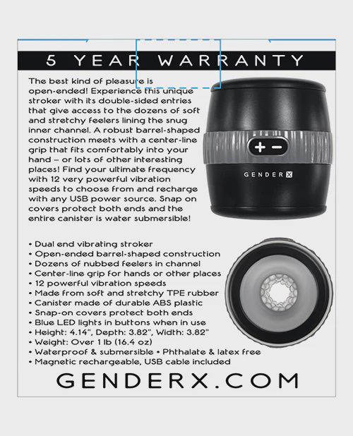 Gender X Barrel of Fun - White/Clear