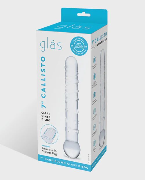Glas Callista Clear Glass Dildo