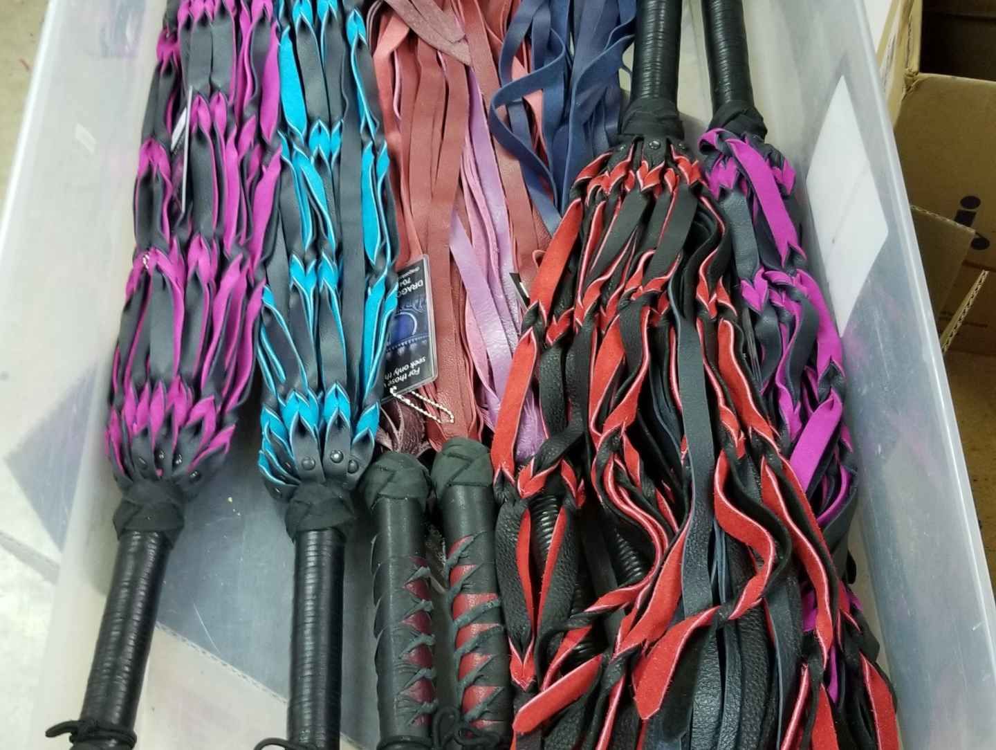 Heavy Flogger-Braided