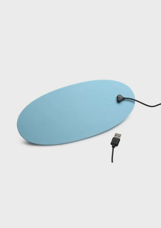 Inmi Wave Slider 28X Vibrating Silicone Pad with Remote Control - Blue