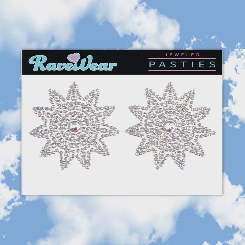 Iridescent Sunburst Pasties