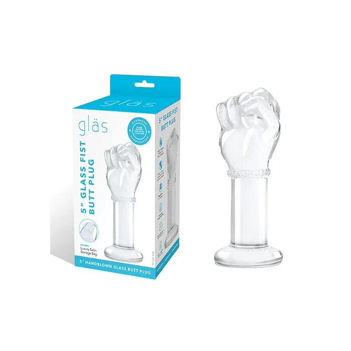 Glas 5" Fist Butt Plug
