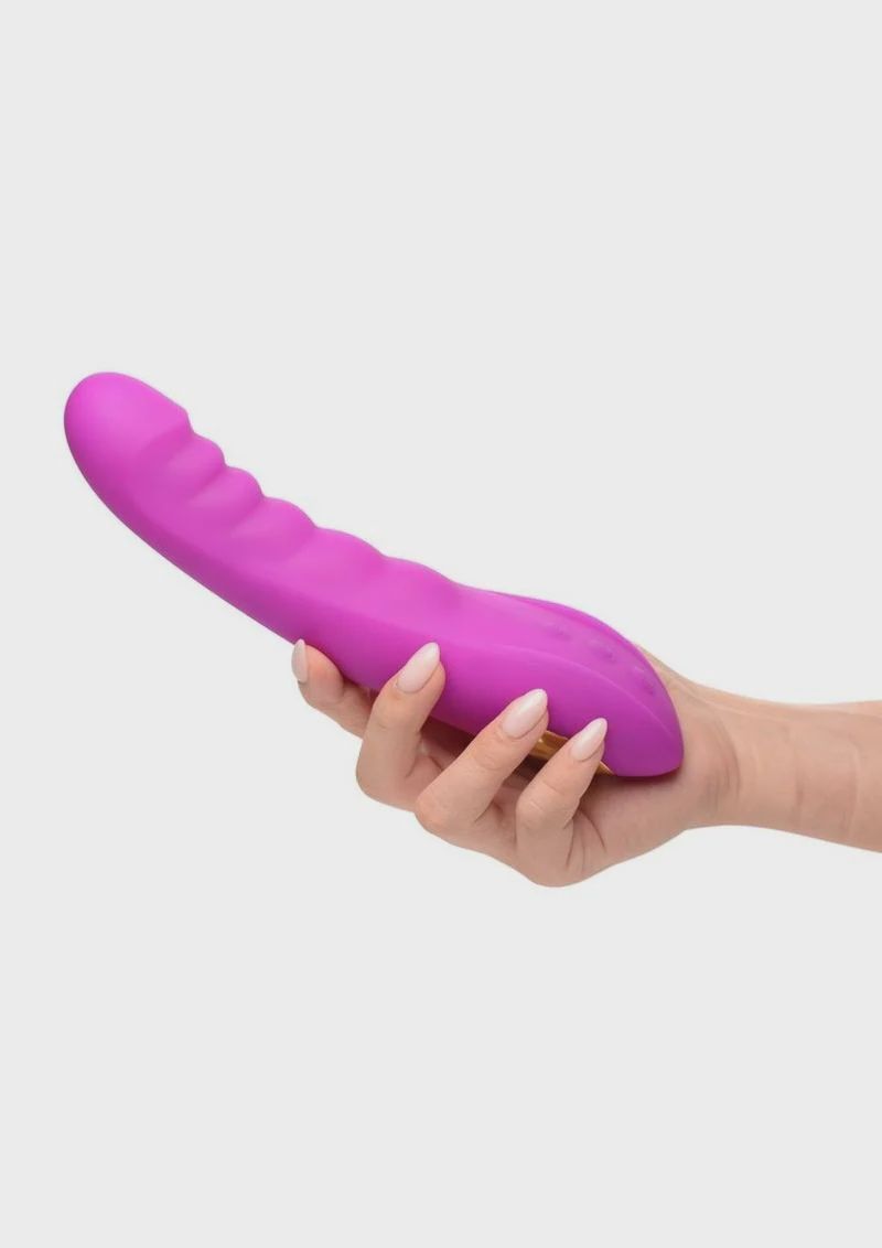 Inmi Locomotion Thrusting Silicone Vibrator - Pink