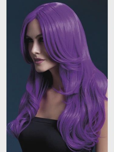 Khloe Wig - Neon Purple