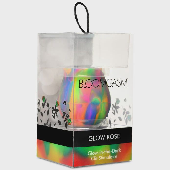 Glow Rose Glow-in-the-Dark Rose Clit Stimulator