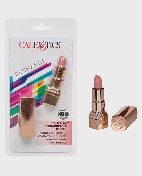 Hide &amp; Play Rechargeable Lipstick - Nude