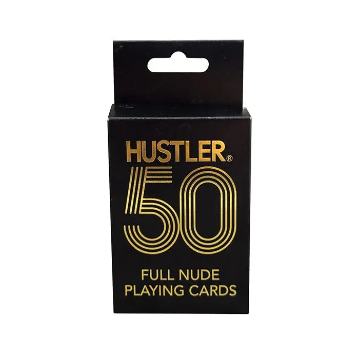 Hustler 50 Full Nude Playing Cards