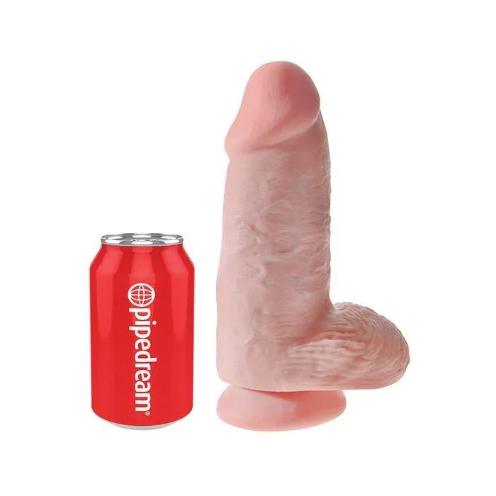King Cock 9" Chubby - Flesh