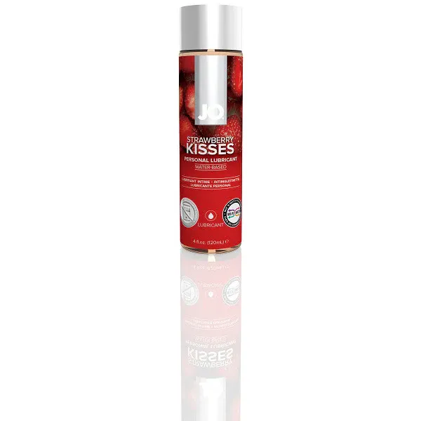 JO H2O Flavored Lubricant Strawberry Kiss 4 oz.