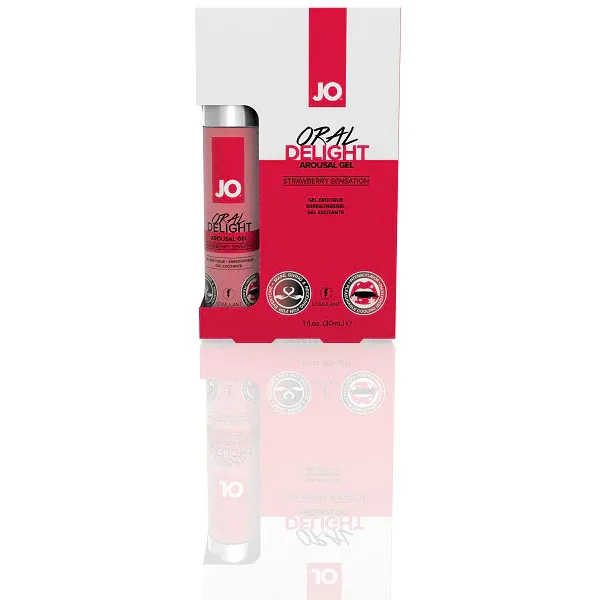 JO Oral Delight Strawberry Sensation 1 oz.