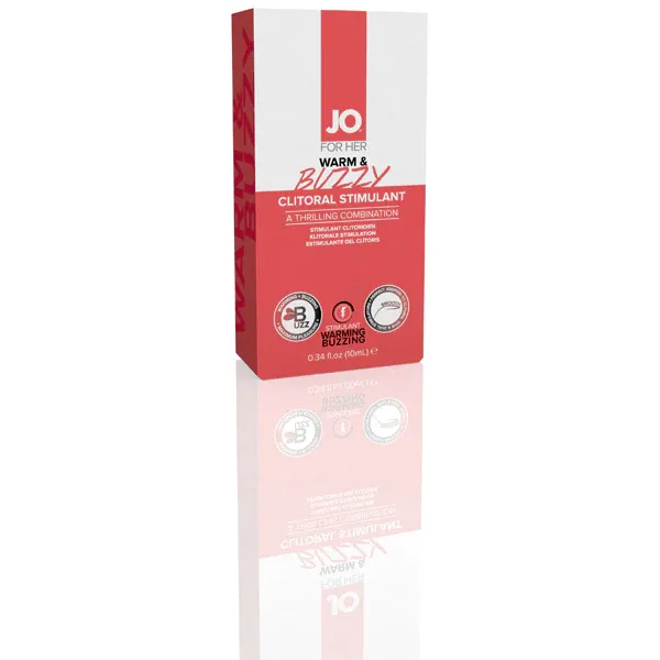 JO Warm &amp; Buzzy Clitoral Cream 10 ml.